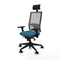 Bureaustoel met hoofdsteun Piqueras y Crespo 3D066N1 Groene benzine
