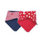 CHEEKY CHOMPERS - Neckerchew - Model: Red Stars & Stripes - 2 stuks