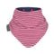 CHEEKY CHOMPERS - Neckerchew - Model: Red Stars & Stripes - 2 stuks