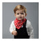 CHEEKY CHOMPERS - Neckerchew - Model: Red Stars & Stripes - 2 stuks