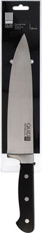 Chef's knife Quid Professional Inox Chef Black Black Metal 20 cm (Pack 6x)