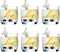 Chef&Sommelier Vigne whiskeyglas - 31 cl - Set-6
