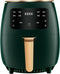 Cheffinger Cf-Afry4.5: 1400W Digitale Led Air Fryer - 4,5 Liter Groen