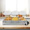 Cheffinger Cf-Bw300: 3,5 Quarts 2 In 1 Buffetwarmer + Kookplaat