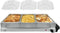 Cheffinger Cf-Bw300: 3,5 Quarts 2 In 1 Buffetwarmer + Kookplaat