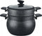 Cheffinger CF-COUS8: 8L Marmer Gecoate Stoomkoker - Couscous Pot