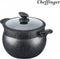Cheffinger CF-COUS8: 8L Marmer Gecoate Stoomkoker - Couscous Pot