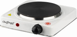 Cheffinger CF-EHS1000: Elektrische kookplaat van 1000 W - Enkel