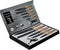 Cheffinger CF-MB06: 6-delige messenset met marmercoating en houtontwerp