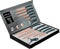 CHEFFINGER CF-MB10: 6-delige messenset met marmercoating - Titanium Gold-collectie + groen