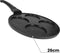 Cheffinger Crêpemaker pancake - Ø 26 cm - geschikt voor inductie - koudgreep - zwart