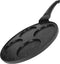 Cheffinger Crêpemaker pancake - Ø 26 cm - geschikt voor inductie - koudgreep - zwart
