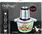 Cheffinger Hakmolen Elektrisch - Glazen 2L Kom XL - 500W Extra Sterk