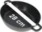 Cheffinger Tajine Tagine inductie pan Ø 28 cm - aluminium - zwart met koudgrepen