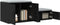 vidaXL - Zwarte - Opbergkast - 108x41x40 - cm - Gemaakt - van - Engineered - Wood