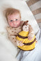 Cherry Belly Baby® Knuffel Bij - Lijnzaadkussen - The ONLY Original