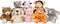 Cherry Belly® Knuffel Olifant Kersenpitkussen - Wasbaar - Pittenzak - Pittenzak Magnetron - The ONLY Original