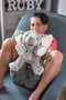 Cherry Belly® Knuffel Olifant Kersenpitkussen - Wasbaar - Pittenzak - Pittenzak Magnetron - The ONLY Original