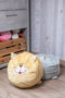 Cherry Belly® Sit Kat Poef - Kinderzitje met Wasbare Overtrek - Boekweitkaf Vulling