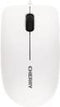 CHERRY MC 1000 - Muis - rechts- en linkshandig - optisch - 3 knoppen - met bekabeling - USB - wit (boven), zwarte voet