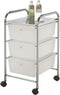 Chest of drawers Transparent (37 x 61 x 32 cm)