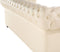 CHESTERFIELD - Chesterfield bank - Beige - Leer