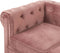 CHESTERFIELD - Chesterfield bank - Roze - Fluweel