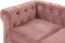 CHESTERFIELD - Chesterfield bank - Roze - Fluweel