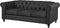 CHESTERFIELD - Chesterfield bank - Zwart - Kunstleer