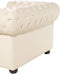 CHESTERFIELD - Chesterfield fauteuil - Beige - Leer