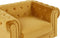 CHESTERFIELD - Chesterfield fauteuil - Geel - Fluweel