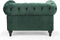 CHESTERFIELD - Chesterfield fauteuil - Groen - Fluweel