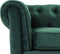 CHESTERFIELD - Chesterfield fauteuil - Groen - Fluweel