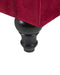CHESTERFIELD - Chesterfield fauteuil - Rood - Fluweel