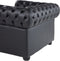 CHESTERFIELD - Chesterfield fauteuil - Zwart - Leer