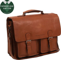 Chesterfield Idaho Laptoptas 15.6 Cognac