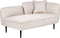 CHEVANNES - Chaise longue - Beige - Polyester