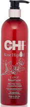 CHI Rose Hip Oil Conditioner | 739 ml met pomp | Voor gekleurd haar