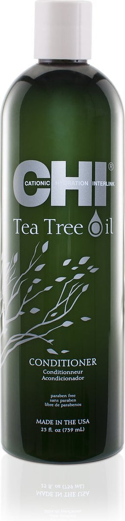 CHI Tea Tree Oil Conditioner | 739 ml met pomp | Voor reinigen van haar en hoofdhuid