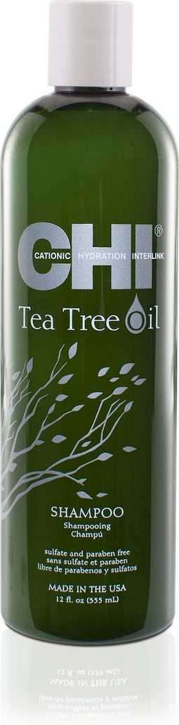 CHI Tea Tree Oil Shampoo | 340 ml | Voor reinigen van haar en hoofdhuid