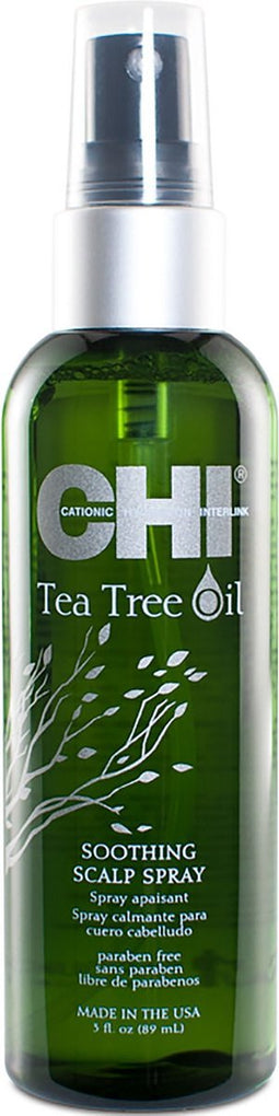 CHI Tea Tree Oil Soothing Scalp Spray | 89 ml | Treatment voor een gevoelige hoofdhuid en roos