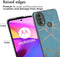 iMoshion Hoesje Geschikt voor Motorola Moto E40 / Moto E30 Hoesje Siliconen - iMoshion Design hoesje - Blauw / Blue Graphic