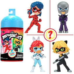 Chibi Color Change Surprise Poppen 10 cm - Miraculous Ladybug - BANDAI - Willekeurig karakter