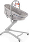 Chicco Baby Hug 4-in-1 Wieg - Met speelboog - Babygym - Glacial