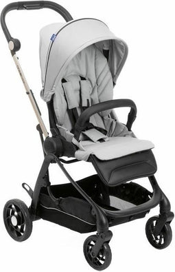 CHICCO One4Ever Silverleaf compacte kinderwagen - Stadskinderwagen - Unisex - 0 maanden - Geboorte - Grijs