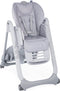 Chicco plooibare kinder-eetstoel Polly 2 Start - happy silver