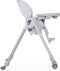 Chicco plooibare kinder-eetstoel Polly 2 Start - happy silver
