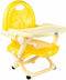 Chicco Pocket Snack Junior - Stoelverhoger voor kinderen - Baby eetstoel - Stabiele riemen - Geel