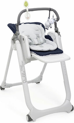 Chicco Polly Magic Relax, Multifunctionele kinderstoel, Gecapitonneerde zitting, Blauw, Grijs, Wit, Monochromatisch, 3 punten, 15 kg