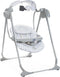 Chicco Polly Swing Up Leaves Grey Babyschommel 79110.79